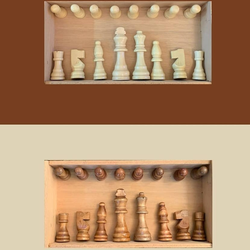 Wooden pieces