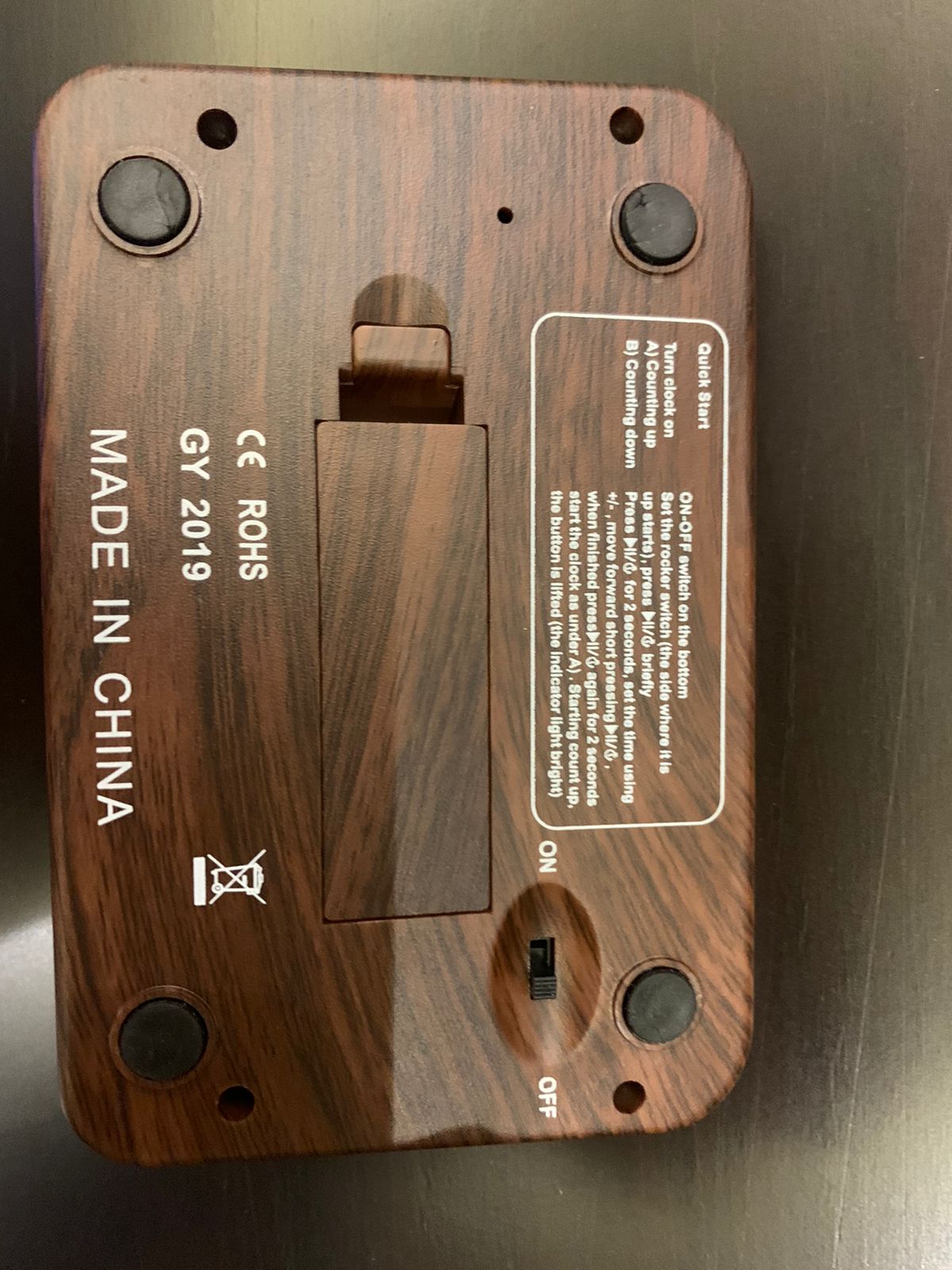 Wooden DGT Chess clock