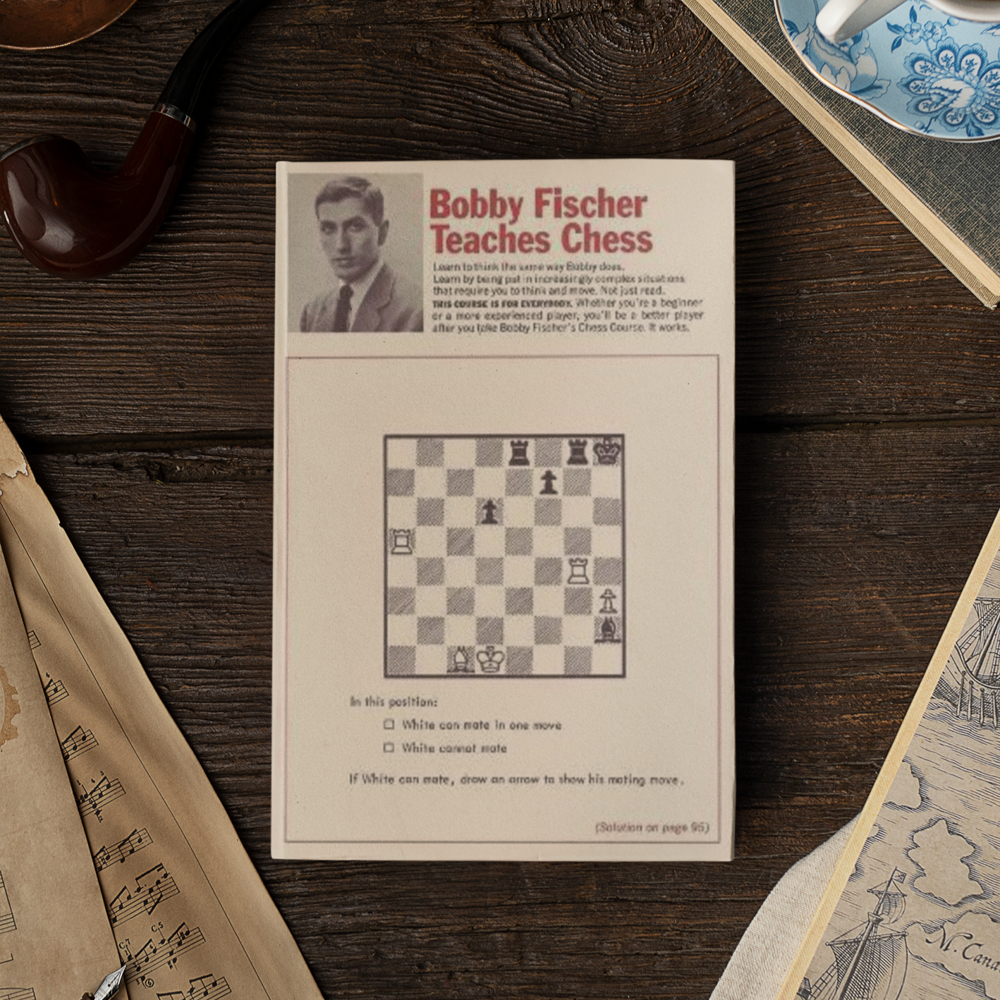 Bobby Fischer Antique Soviet Chess Book. Soviet Chess Book