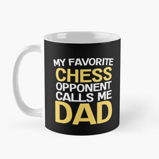 Dad chess mug