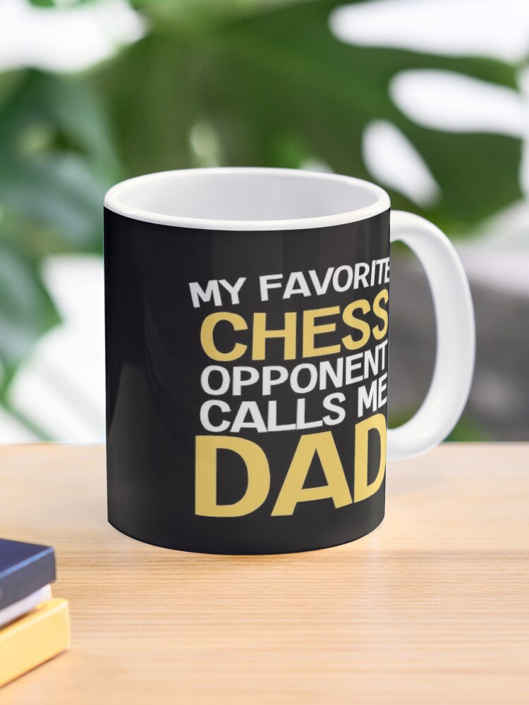 Dad chess mug