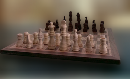 Classic Wooden Chess (plain)