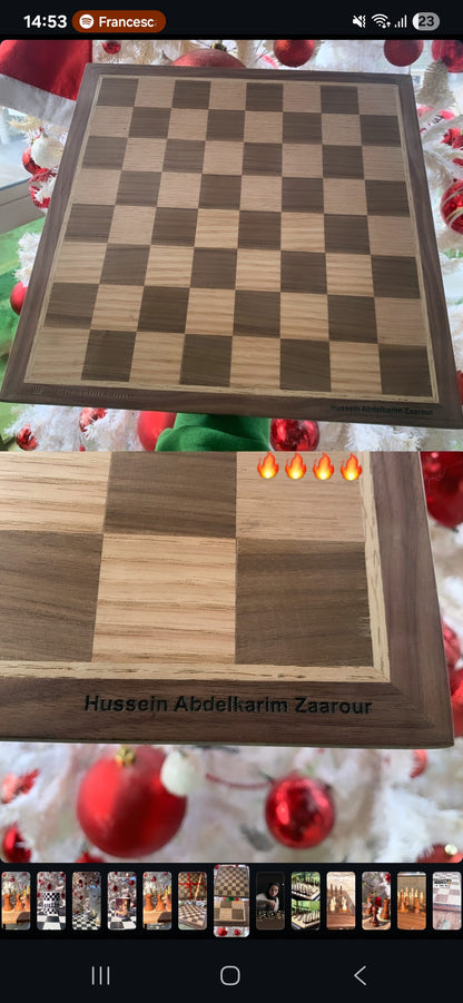 Classic Wooden Chess (plain)