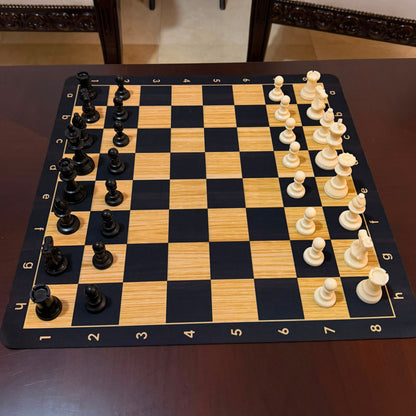 Rubber foldable chess