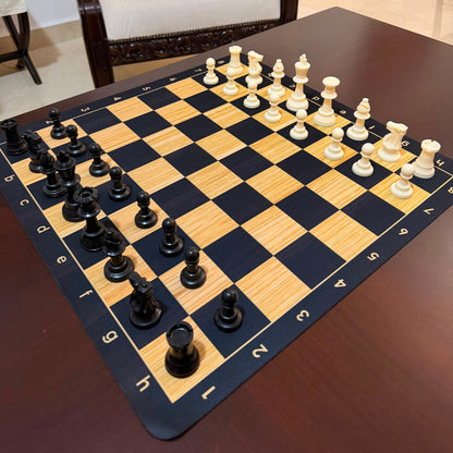 Rubber foldable chess