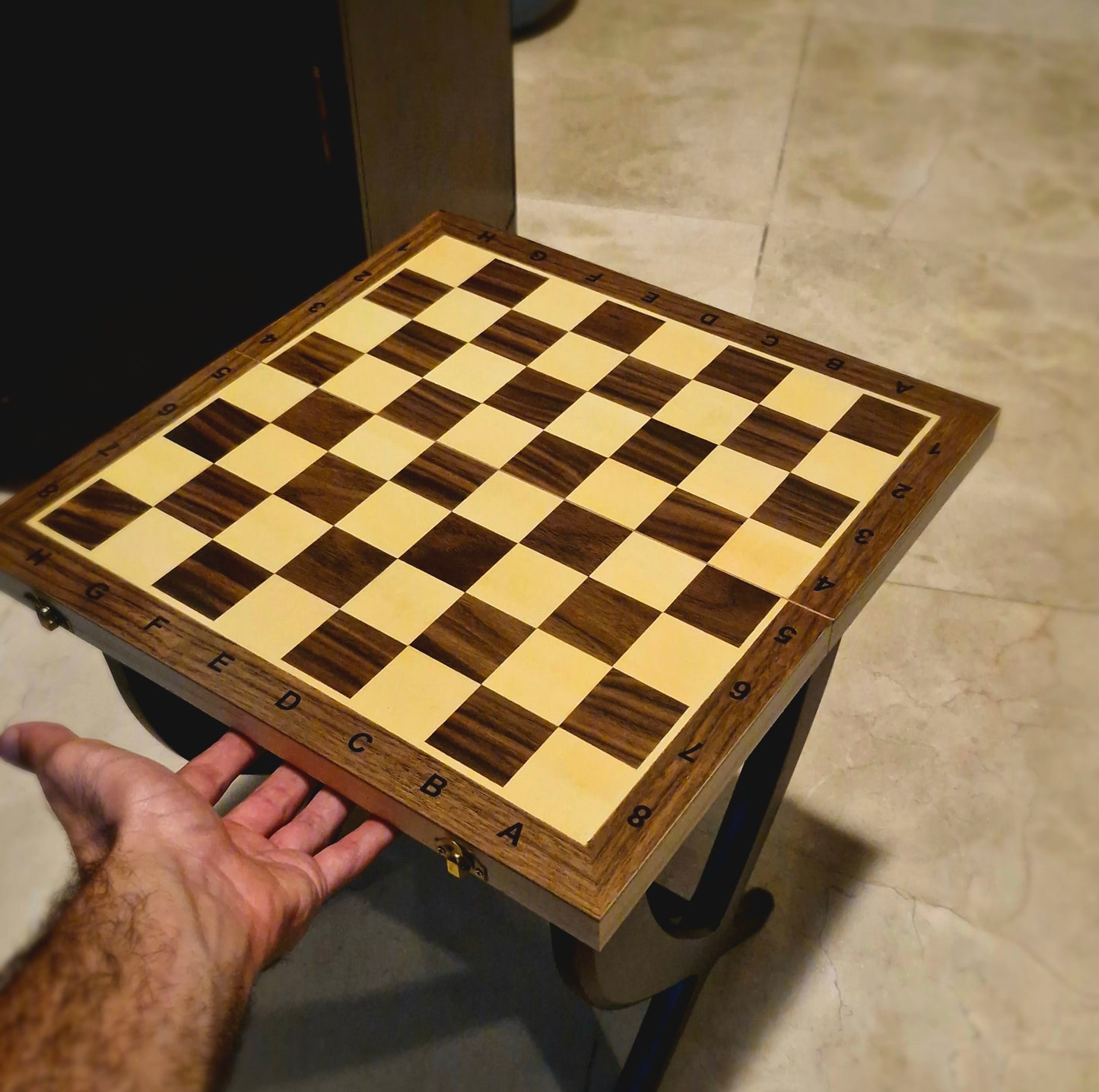 The Voyager Magnetic Chess Board