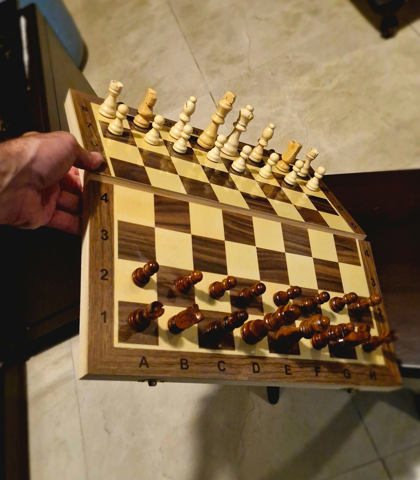 The Voyager Magnetic Chess Board