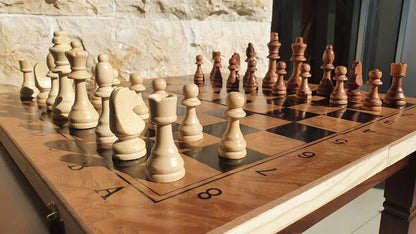 3 in 1 Foldable Wooden Chess