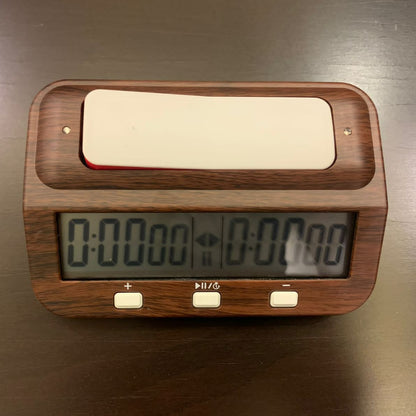 Wooden DGT Chess clock