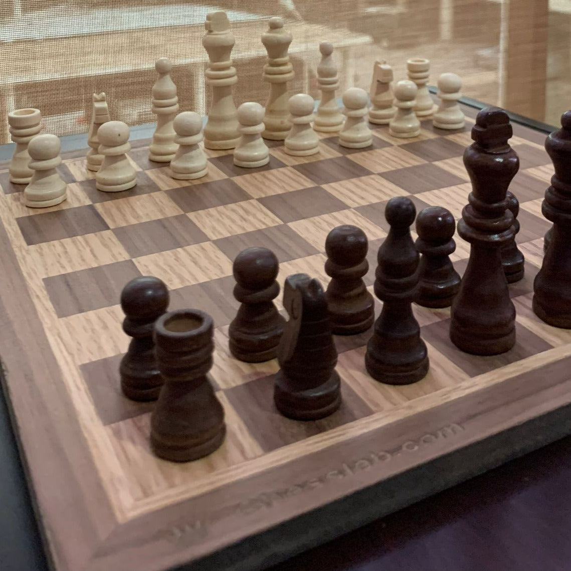 Classic Wooden Chess (plain)