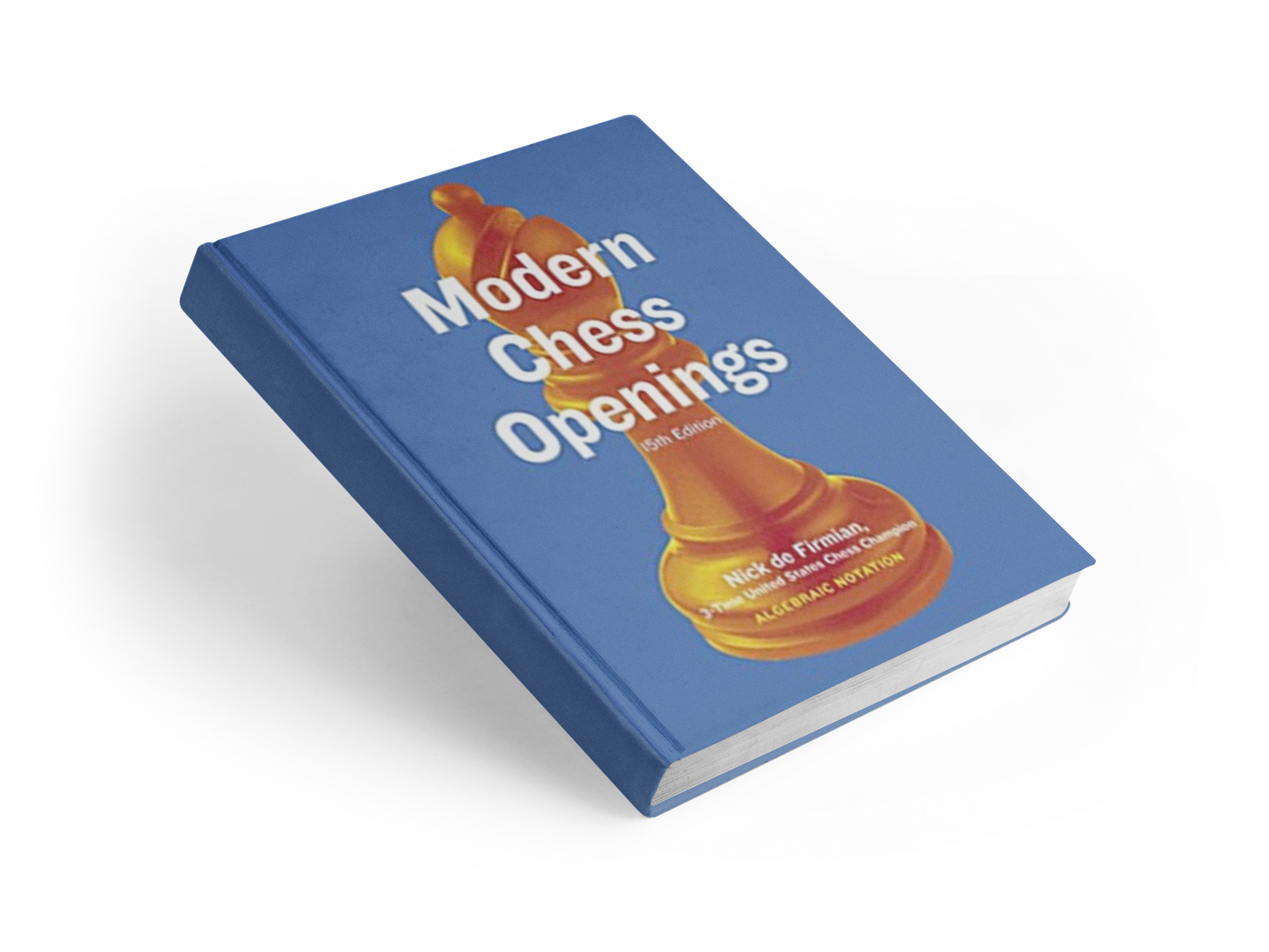 Blue Modern Chess Openings book chess set, Olympia Le-Tan